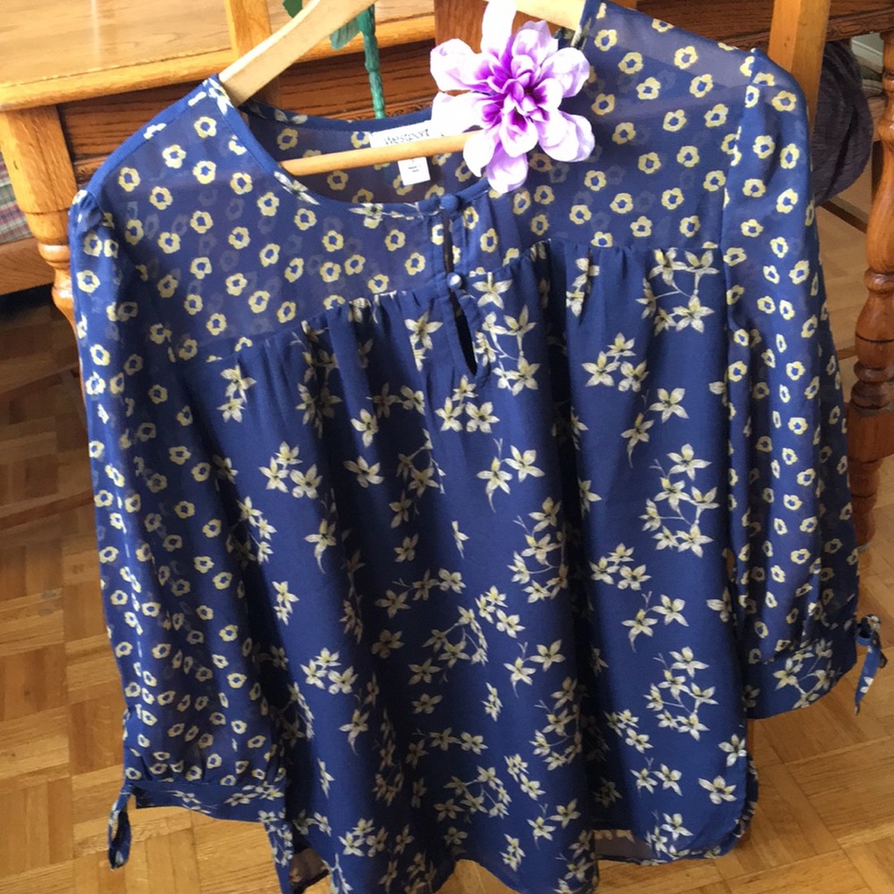 Bohemian style Westport long sleeve blouse